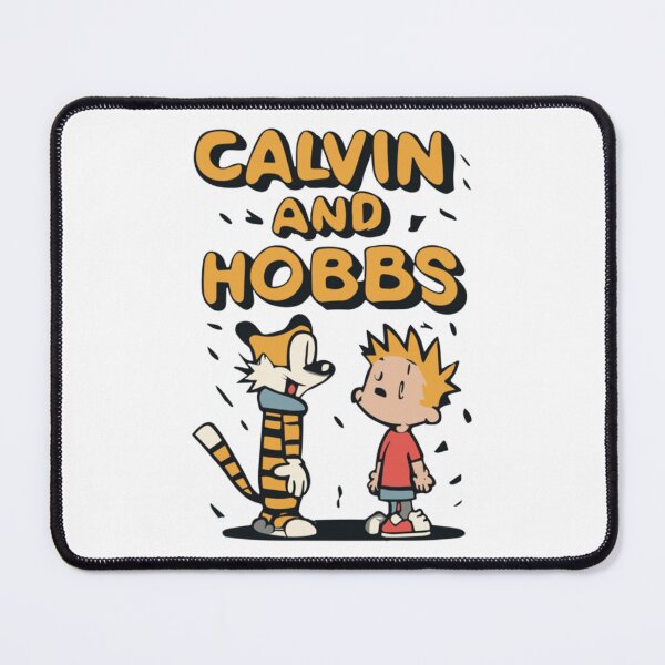 Item preview, Calvin and Hobbs Cartoon Characters Sticker designed and sold by AronWade.