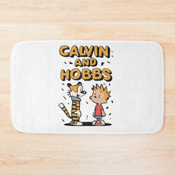Item preview, Calvin and Hobbs Cartoon Characters Sticker designed and sold by AronWade.