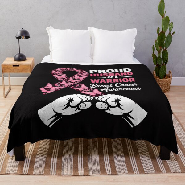 Item preview, Proud husband of a warrior Wife Breast cancer awareness designed and sold by berniceschm.