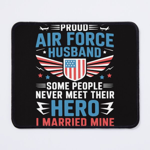 Item preview, Proud Air Force Husband - I Married Mine - Military Spouse designed and sold by berniceschm.
