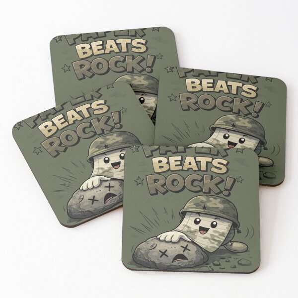 Item preview, Paper beats Rock! designed and sold by Fabs77z.