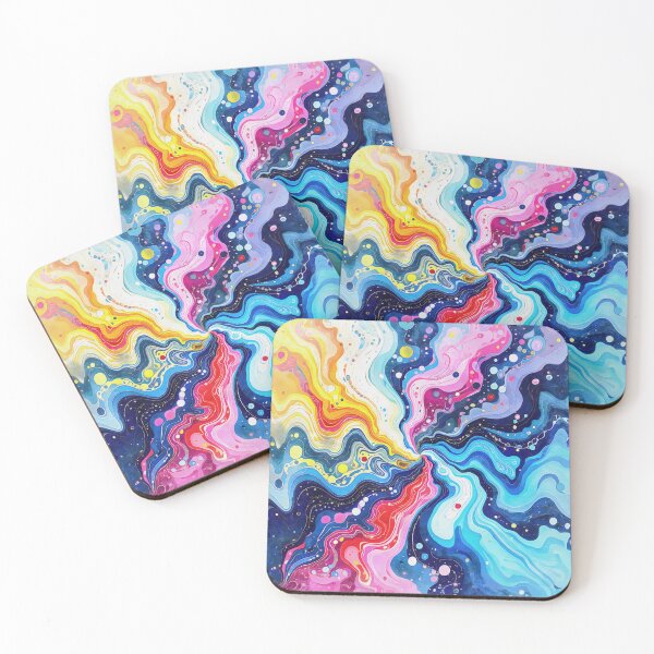Item preview, Vibrant Colorful Swirl Abstraction designed and sold by taiche.