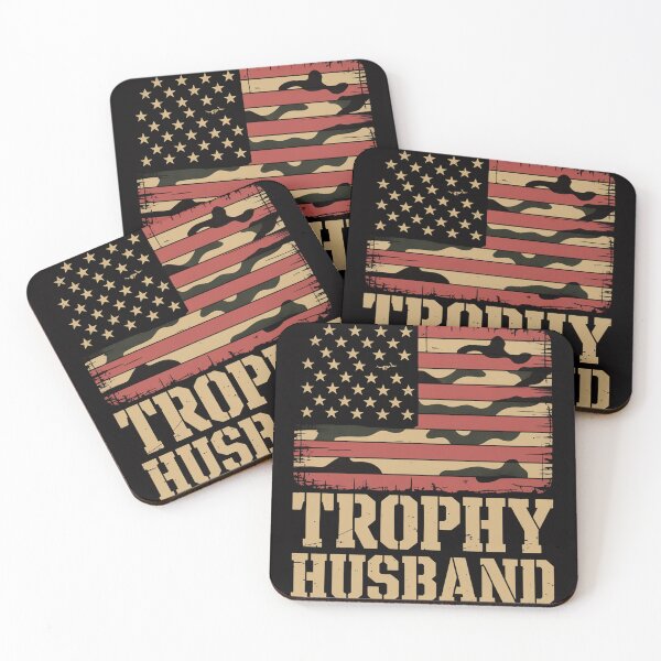 Item preview, Patriotic Husband American Flag Camo Husband Trophy Husband designed and sold by sonlylya.