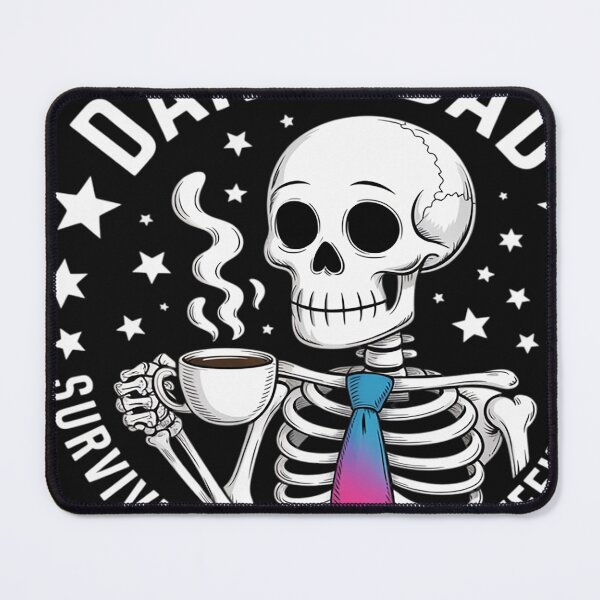 Item preview, Dance Dads Surviving Comp Weekend Skeleton Coffee Dancer designed and sold by VladimiaPutin.