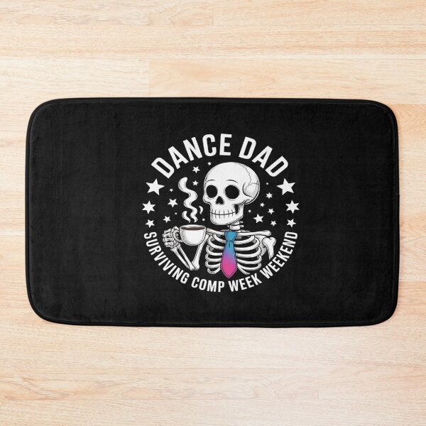 Item preview, Dance Dads Surviving Comp Weekend Skeleton Coffee Dancer designed and sold by VladimiaPutin.