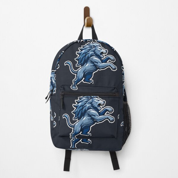 Item preview, Powerful Lions Blues Iconic Sports Helmets Mascots Design  designed and sold by ART ATTACK ZONE.