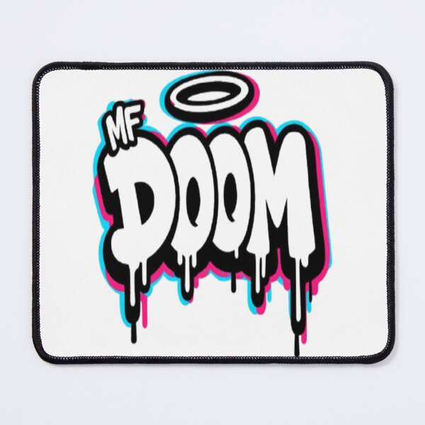 Item preview, MF DOOM Graffiti Throw-up Street Art Tribute T-Shirt designed and sold by ClucasKe12.