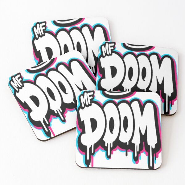Item preview, MF DOOM Graffiti Throw-up Street Art Tribute T-Shirt designed and sold by ClucasKe12.