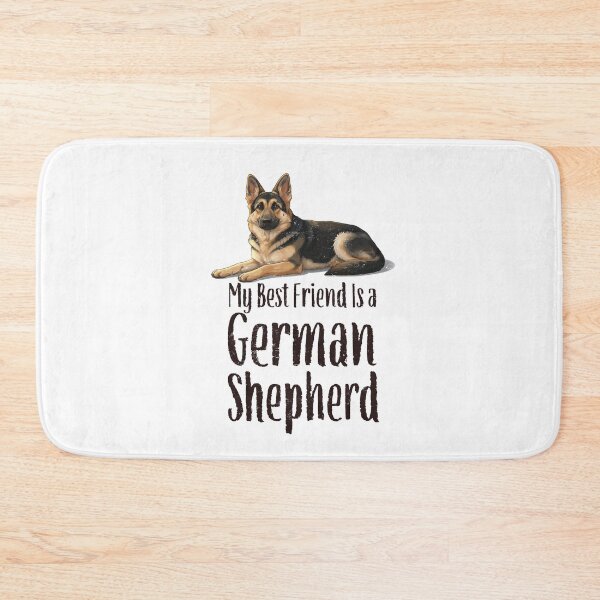 Item preview, My Best Friend Is a German Shepherd | Mon Meilleur Ami est un Berger Allemand designed and sold by FrancophileFun.