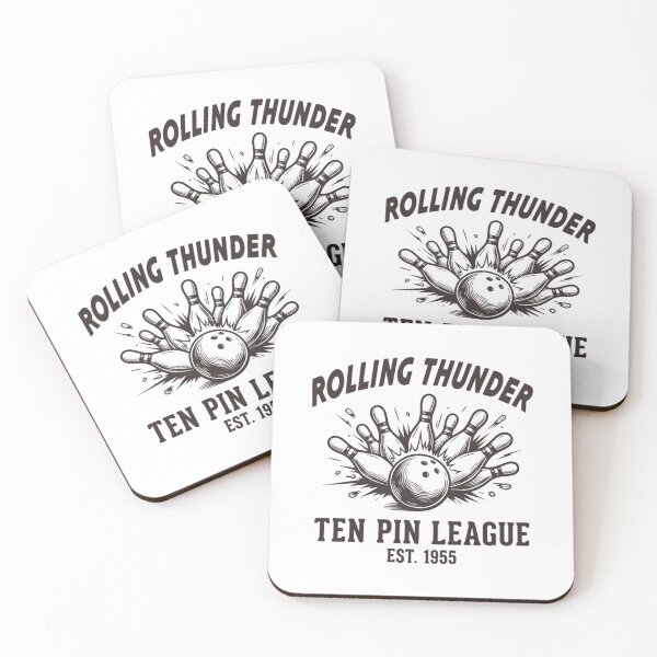 Item preview, Vintage 1950s Style Ten Pin Bowling League Team designed and sold by Mason-Pride.