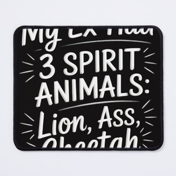 Item preview, My Ex has 3 Spirit Animals Ex Wife Husband Divorce Divorcee designed and sold by sonlylya.