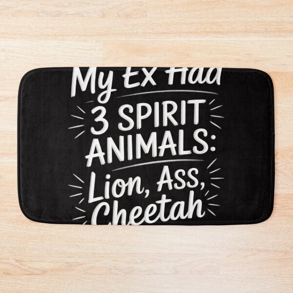 Item preview, My Ex has 3 Spirit Animals Ex Wife Husband Divorce Divorcee designed and sold by sonlylya.