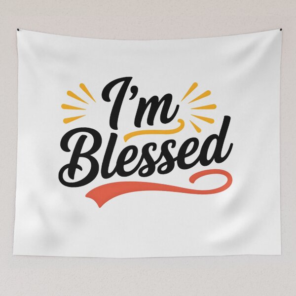 Item preview, I am blessed designed and sold by VibeVogueMerch.
