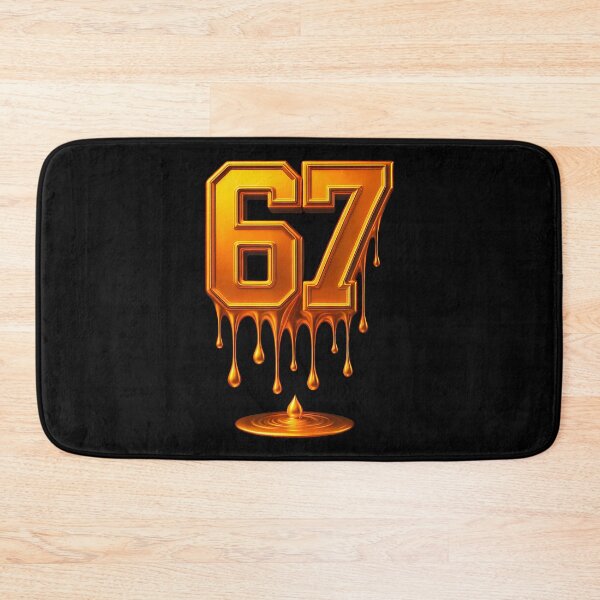 Item preview, Dripping Gold 67 Meme Respect The Drip 67 Golden Aura Energy designed and sold by jayeshainch.