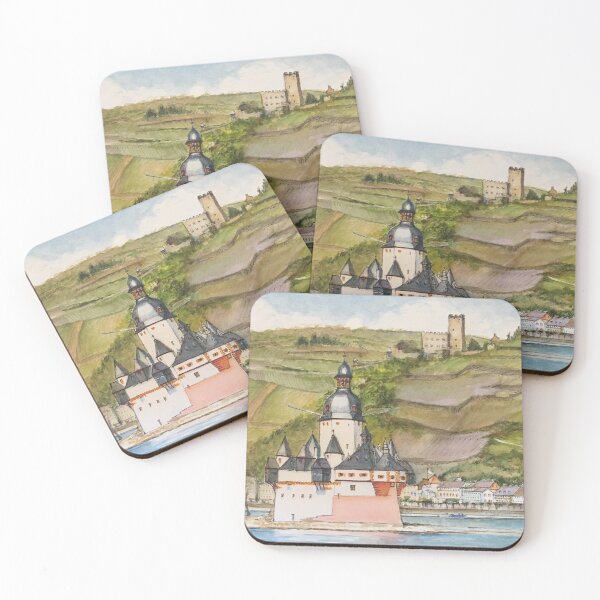 Item preview, Castles on the Rhine designed and sold by Dai Wynn Fine Art.
