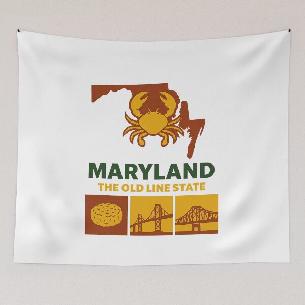 Item preview, Maryland – The Old Line State  50 States Collection designed and sold by D. Lala.