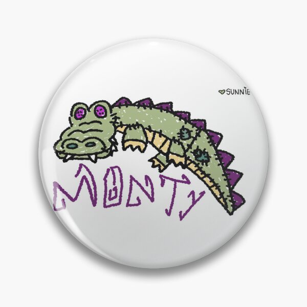 Item preview, MONTY Gator Stuffed Animal  designed and sold by SunnieColors.