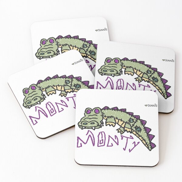 Item preview, MONTY Gator Stuffed Animal  designed and sold by SunnieColors.