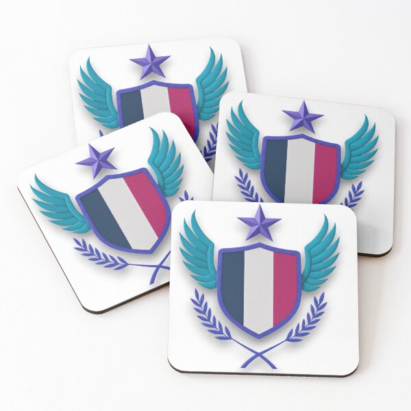 Item preview, 3D FRENCH FLAG  with Wings and Star designed and sold by blacK1982White.