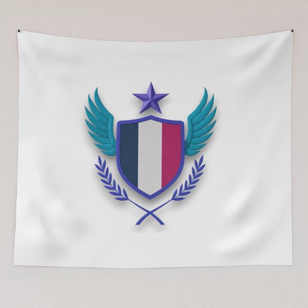 Item preview, 3D FRENCH FLAG  with Wings and Star designed and sold by blacK1982White.