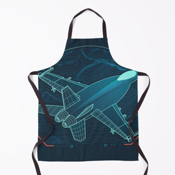 Item preview, military technology, graphic of air fighter with futuristic interface designed and sold by NiamLab.