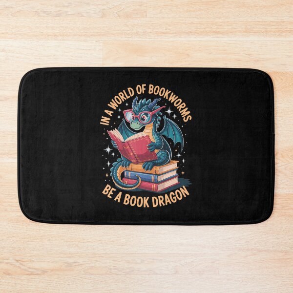 Item preview, In A World Of Bookworms Be A Book Dragon designed and sold by kallerqptart.