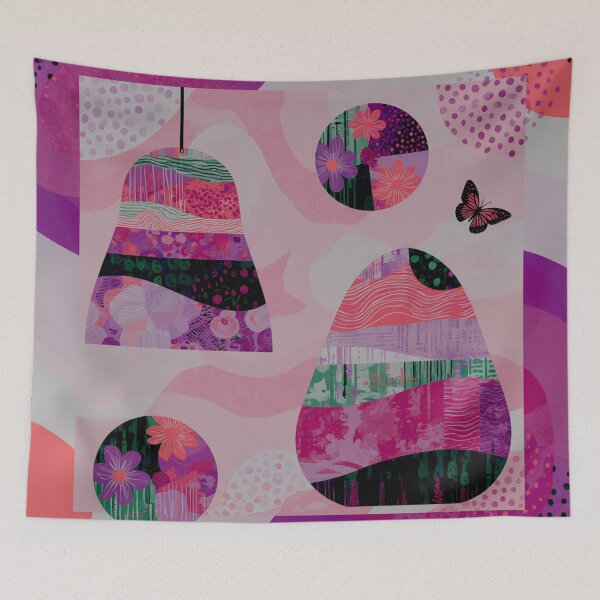 Item preview, Abstract Floral Symbol Composition designed and sold by joycrysstudio.