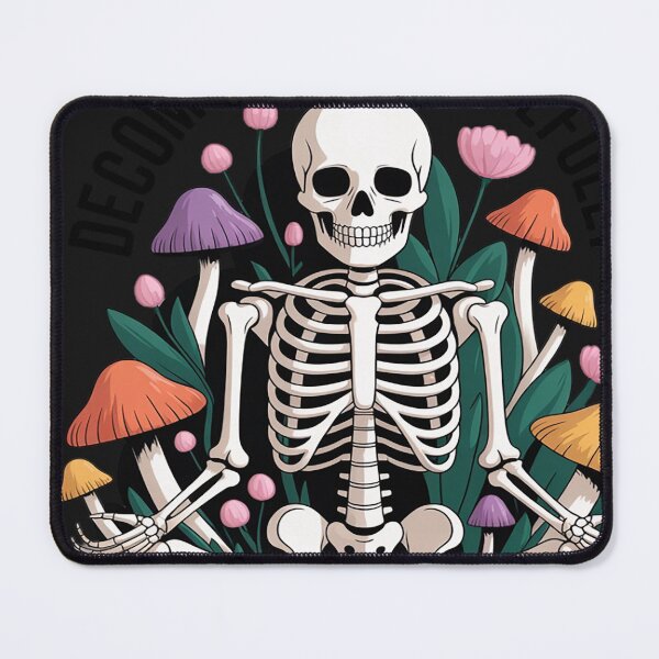 Item preview, Decomposing Peacefully Skeleton with Potted Garden Plants designed and sold by VladimiaPutin.