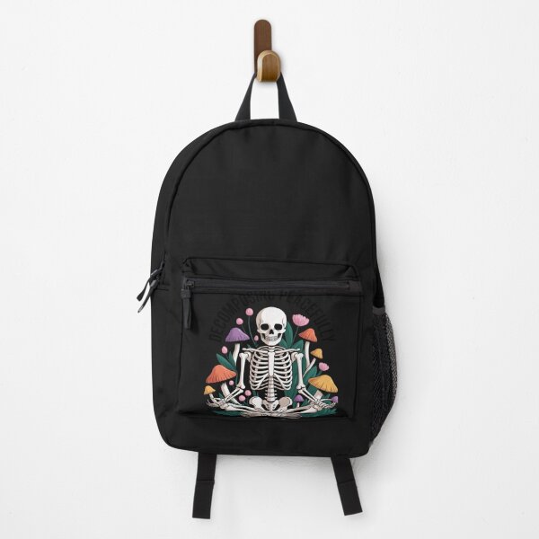 Item preview, Decomposing Peacefully Skeleton with Potted Garden Plants designed and sold by VladimiaPutin.