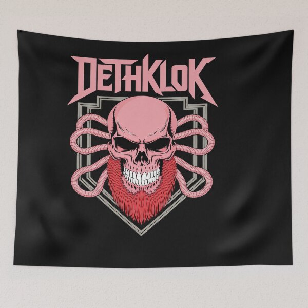 Item preview, Dethklok Red Machine Skull designed and sold by VladimiaPutin.