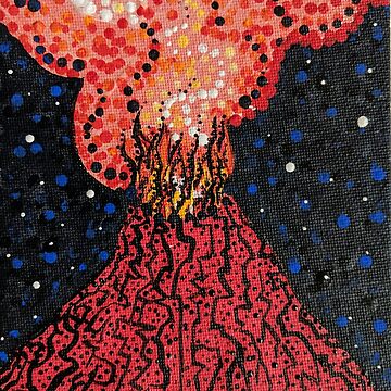 Artwork thumbnail, Volcano 1 by Catherine Veritas