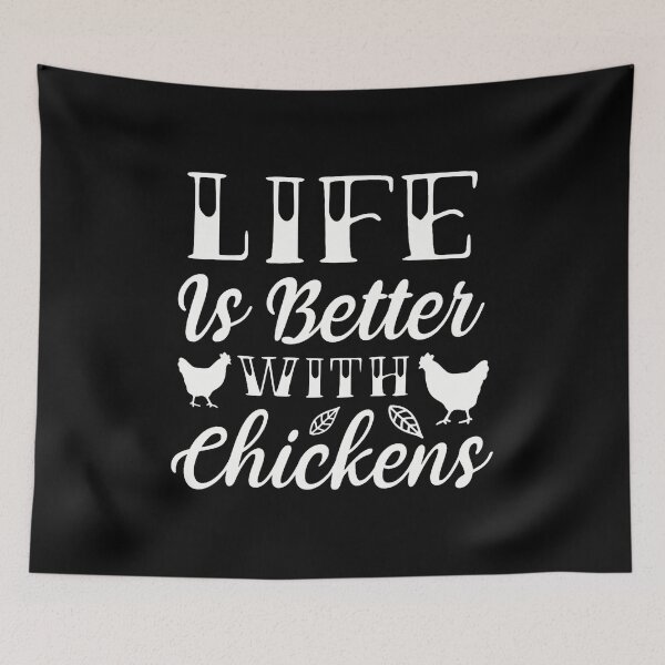 Item preview, Life Is Better With Chickens designed and sold by caiknelinex.