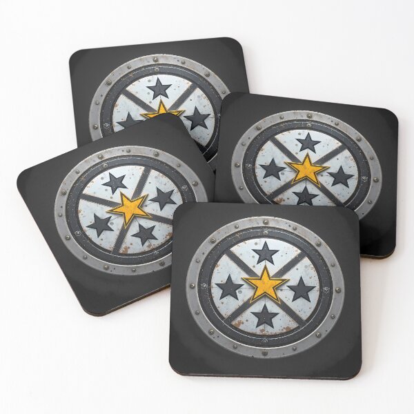 Item preview, Black Yellow Stars Sports Helmets Mascots Design  designed and sold by ART ATTACK ZONE.
