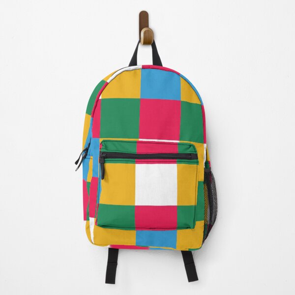 Item preview, Colorful Festive Checkerboard designed and sold by Nisha Prabhu.