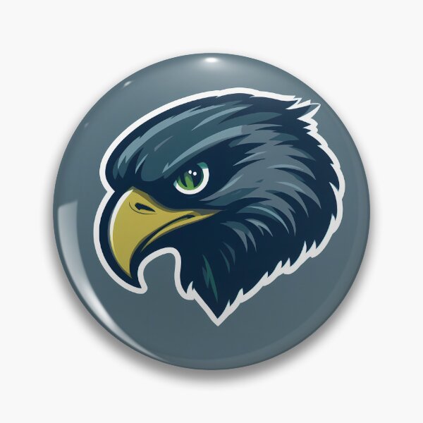 Item preview, Green Birds Eagles Iconic Sports Helmets Mascots Design  designed and sold by ART ATTACK ZONE.