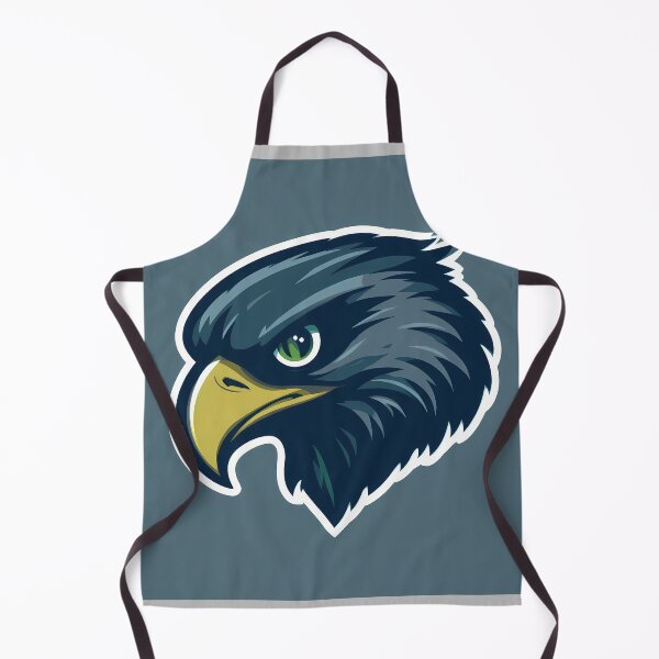 Item preview, Green Birds Eagles Iconic Sports Helmets Mascots Design designed and sold by ART ATTACK ZONE.