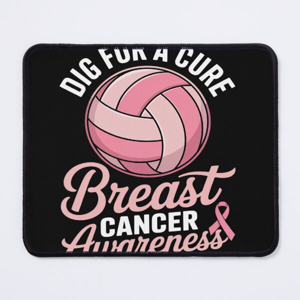 Item preview, Dig For Cure Volleyball Breast Cancer Awareness designed and sold by Rackaam.