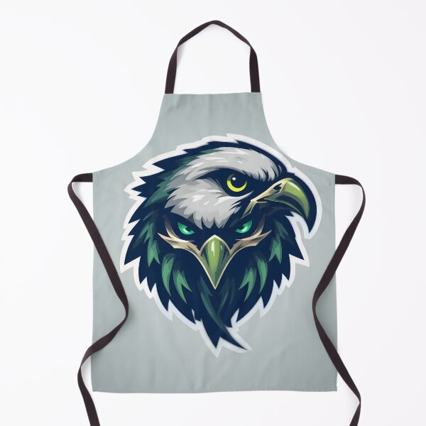 Item preview, Green Art Eagles Iconic Sports Helmets Mascots Design White designed and sold by ART ATTACK ZONE.