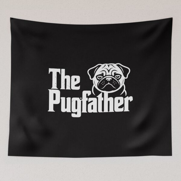 Item preview, Fathers Day The Pug Father Pug Daddy Papa Fur Dad Dog Owner designed and sold by sonlylya.