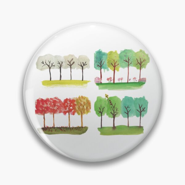Item preview, 4 seasons 4 trees designed and sold by Doodle Duckie.