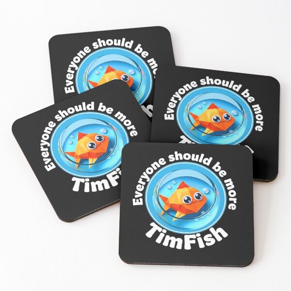 Item preview, Everybody Should Be More TimFish (white text, black background) designed and sold by More-TimFish.