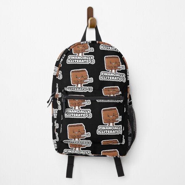 Item preview, Financially Illiterate - Hungry Empty Wallet Sticker designed and sold by Sassy Cult.