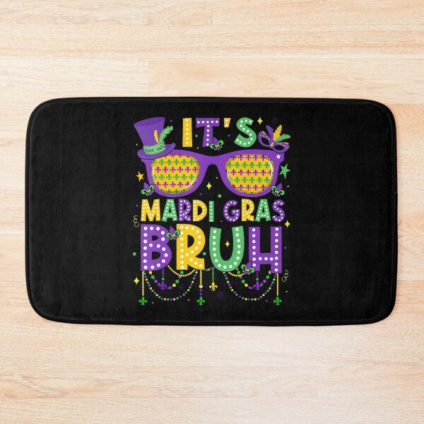 Item preview, It's Mardi Gras Bruh Meme Greeting Boys ns designed and sold by heupelipocko.