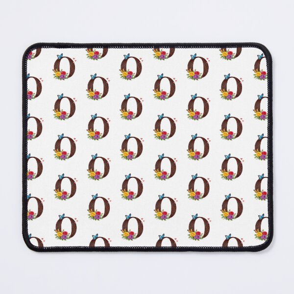 Item preview, Alphabet O with flowers and butterflies designed and sold by Shandiz Design.