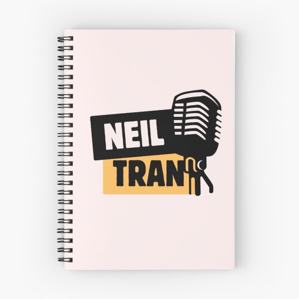 Item preview, Neil Tran Podcast Microphone Logo | Modern Black Yellow Audio Creator Design designed and sold by RevieusaR.