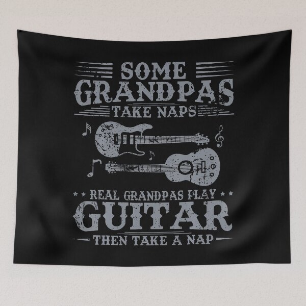 Item preview, Real Grandpas Play Guitar Then Take Nap Funny Guitarist designed and sold by heupelipocko.