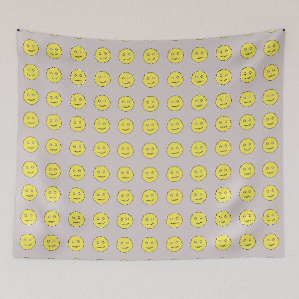 Item preview, Yellow Happy Face Sponge designed and sold by lalashellsArt.