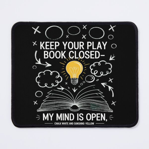 Item preview, Keep Your Playbook Closed Football Humor Graphic designed and sold by Libbysharts.