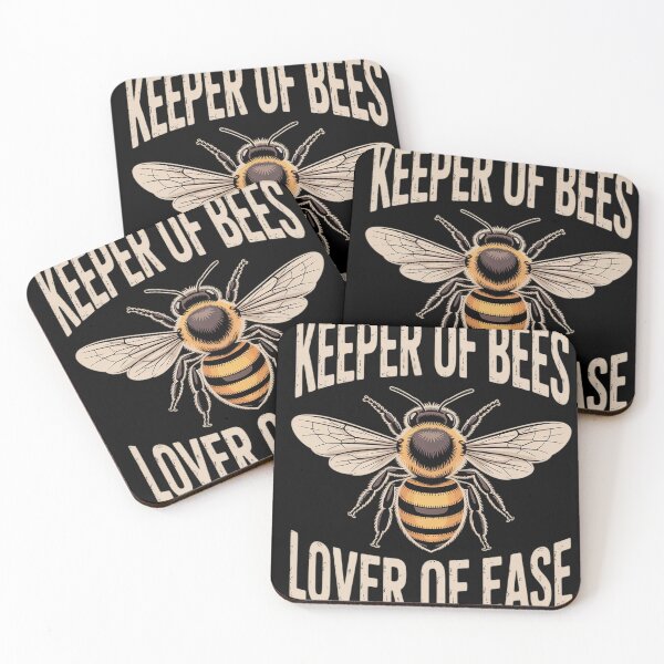 Item preview, Keeper of Bees Lover of Ease Beekeeper designed and sold by Libbysharts.