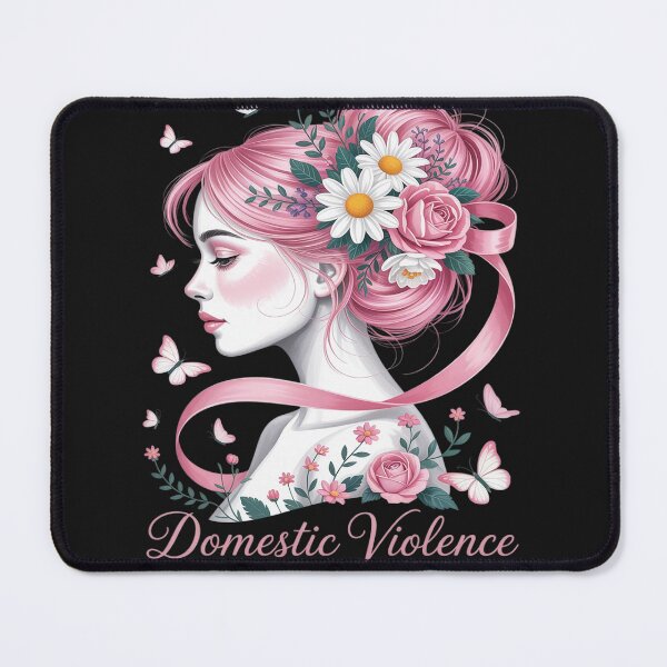 Item preview, Domestic Violence & Breast Cancer Awareness Month Warrior designed and sold by Rackaam.